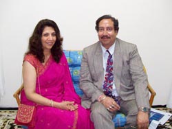 barbados 1 - Dr. Gupta with Mrs Indu Sahni